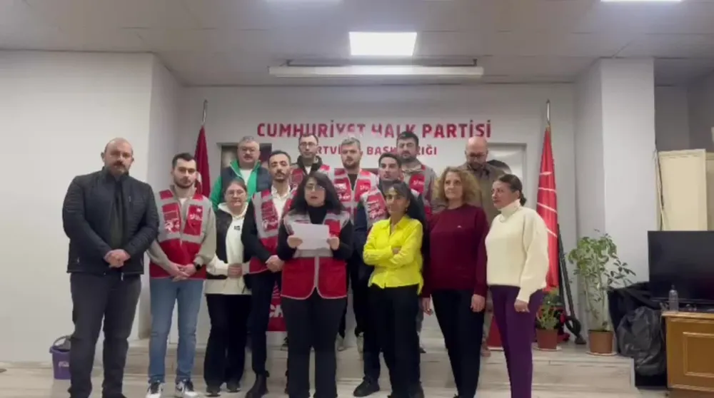 CHP Artvin Gençlik Kolları üyeleri MESEM