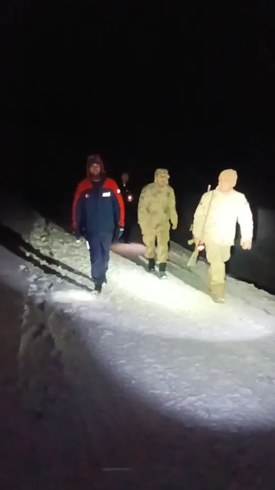 Gümüşhane’de Kar Mağduru 4 Kişi Yaylada Kurtarıldı