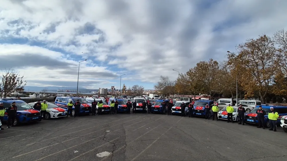 Tekirdağ’da Emniyet ve Jandarmaya 64 Yeni Araç: Ekip Sayısı İkiye Katlandı