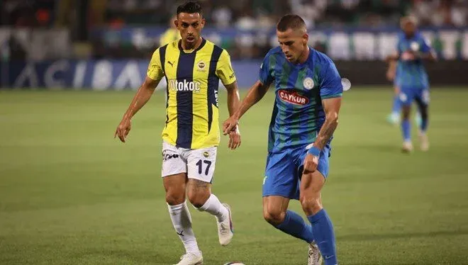 Fenerbahçe ile Çaykur Rizespor