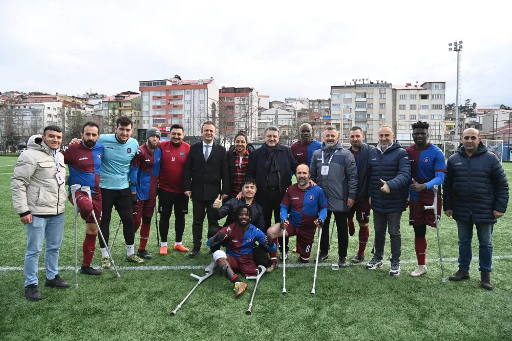 Trabzon Büyükşehir Belediyesi Ampute Futbol Takımı, Çeyrek Finale Yükseldi