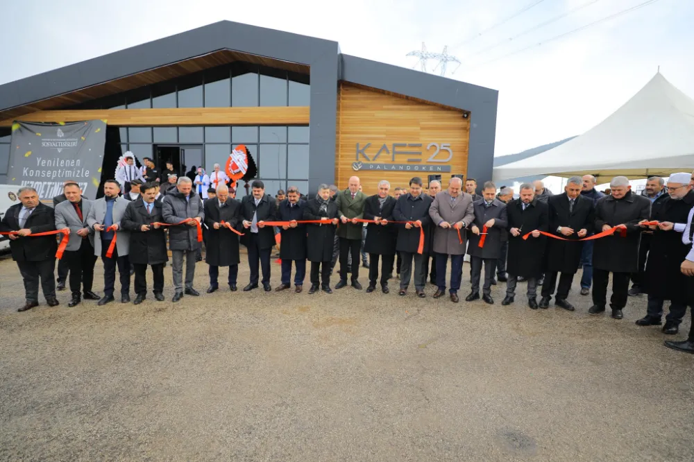 Erzurum Büyükşehir Belediyesinden Yeni Sosyal Yaşam Alanı Kafe 25 Palandöken Açıldı