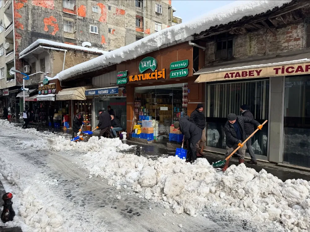 Pazar Belediyesinden Kar Mücadelesinde Seferberlik Huzur ve Konfor İçin Çalışıyoruz