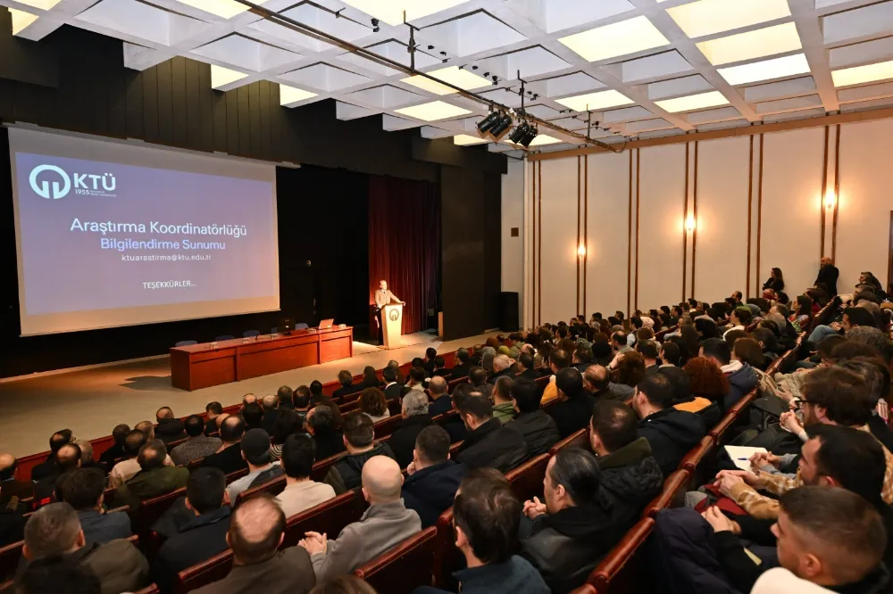 Karadeniz Teknik Üniversitesi Araştırma Koordinatörlüğünün Tanıtımı Yapıldı