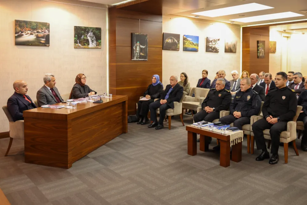 Rize Valiliği, Ailenin Korunması ve Güçlendirilmesi İl Koordinasyon Kurulu Toplantısı Gerçekleştirildi