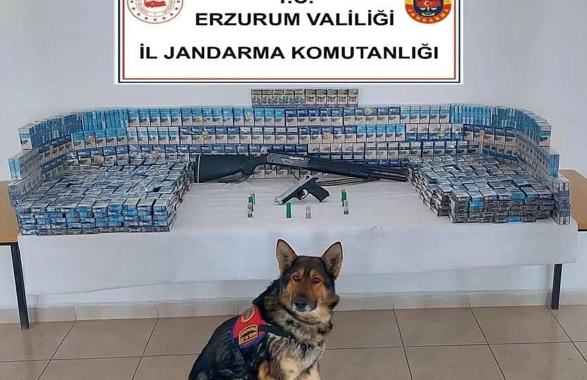 Erzurum İl Jandarma Komutanlığından Kaçakçılık ve Organize Suçlarla Mücadele Duyurusu