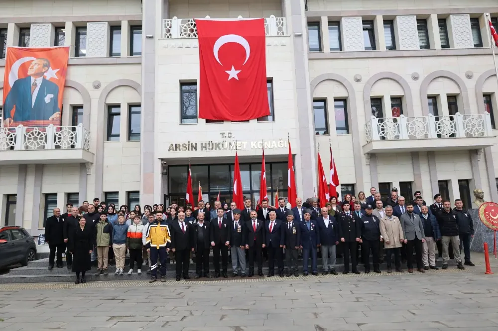 Arsin Belediye Başkanı Hamza Bilgin,18 Mart Çanakkale Zaferi Programına Katıldı