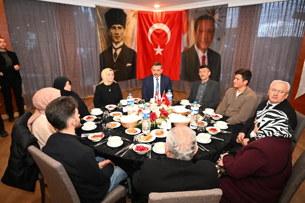 Erzurum Valiliğinde Şehit Yakınlarıyla İftar Buluşması