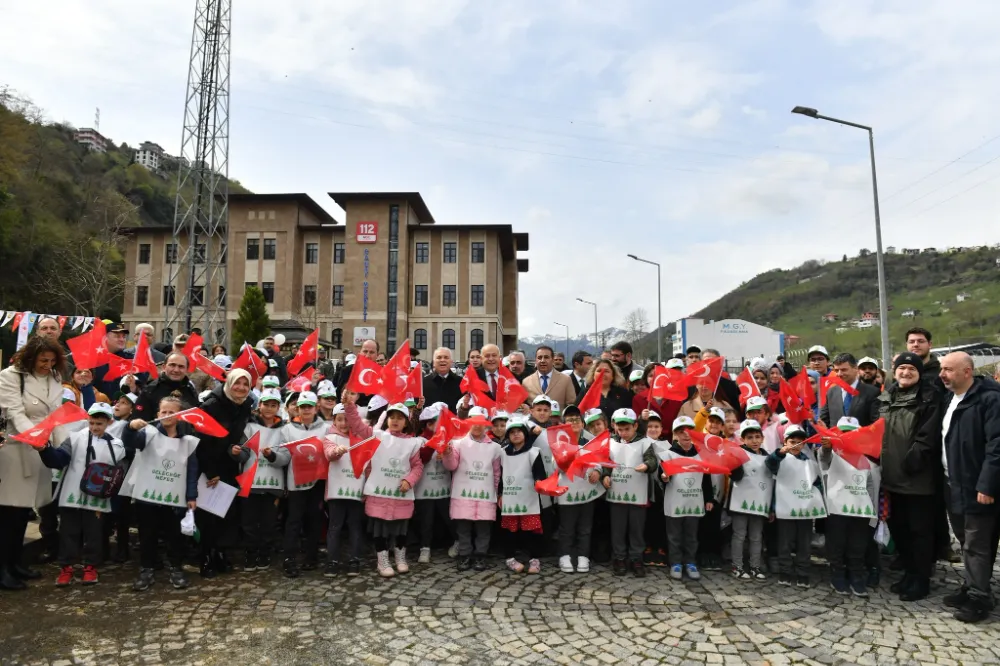 Trabzon’da Dünya Ormancılık Günü 250 Fidan Toprakla Buluştu