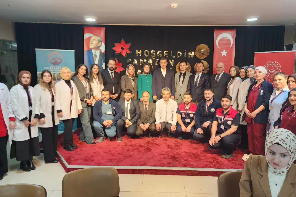 Erzurum Valisi Mustafa Çiftçi,Güzide Bakım ve Rehabilitasyon Merkezinde İftar Programına Katıldı