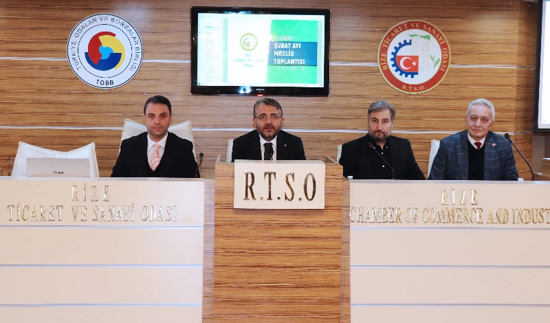 Rize Ticaret ve Sanayi Odası Şubat Ayı Meclis Toplantısı Gerçekleştirildi