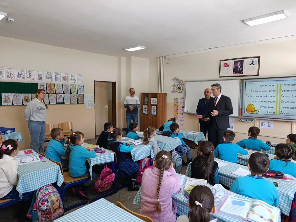 Bayburt İl Milli Eğitim Müdürü Ömer Faruk Kahraman’dan Okul Ziyaretleri