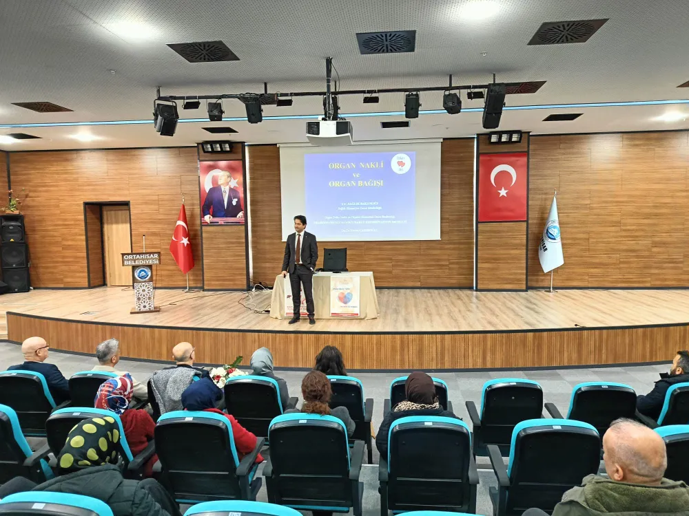 Trabzon İl Sağlık Müdürlüğü,Organ Bağışının Önemi Konulu Eğitim Düzenledi