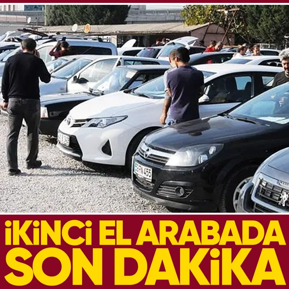 İkinci el araba piyasasında bayram hareketliliği!!!