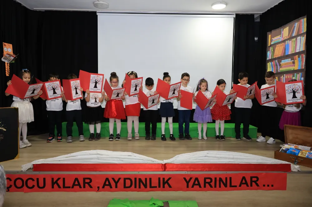 MNG İlkokulu’ndan Kütüphaneler Haftası’na Renkli Kutlama