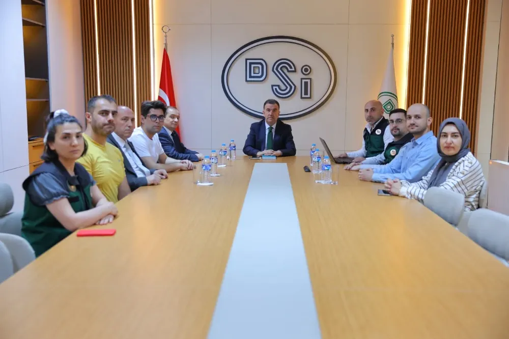 Bayburt Valisi Mustafa Eldivan, DSİ 225. Şube Müdürlüğü’nü Ziyaret Etti