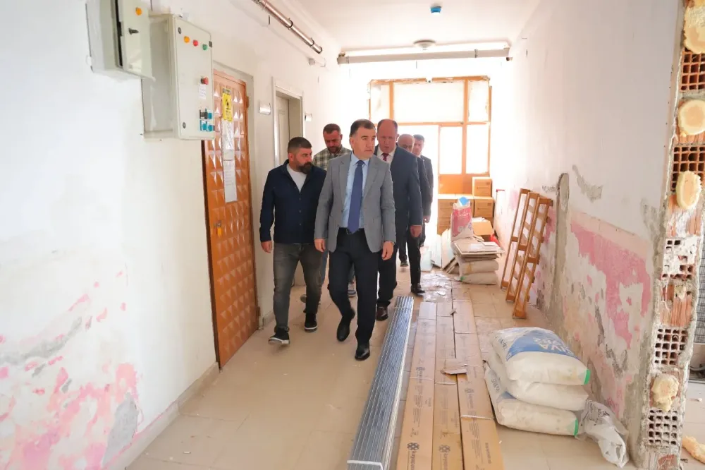 Bayburt Valisi Mustafa Eldivan, Memnune Evsen Huzurevi’nde İncelemelerde Bulundu
