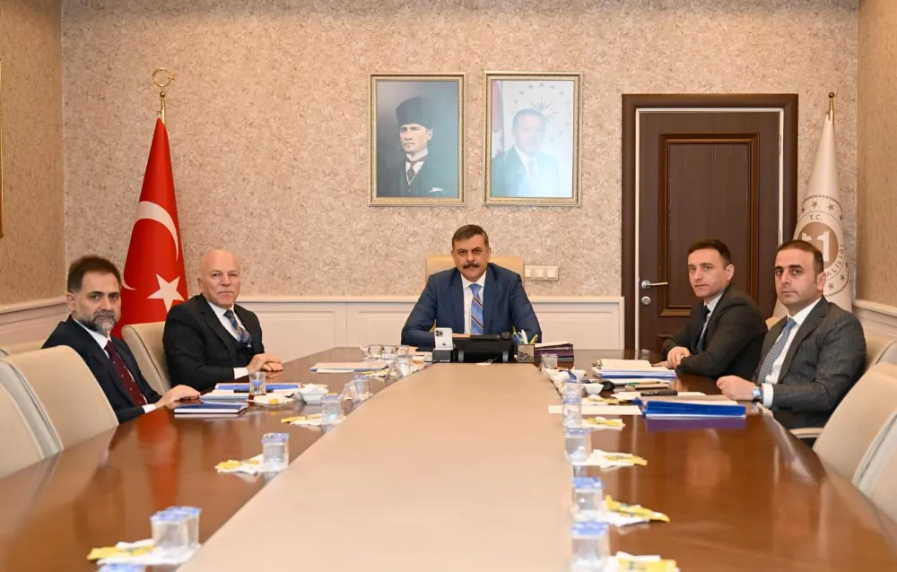 Erzurum Vali Mustafa Çiftçi, Erzurum 2. OSB Yönetim Kurulu Toplantısına Başkanlık Etti