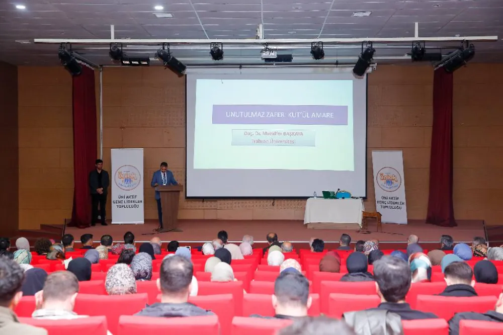 Bayburt’ta Unutulmaz Zafer Kut’ül Amare Konferansı Düzenlendi