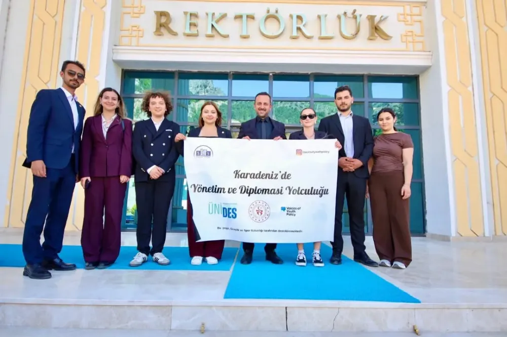 UNİDES Projesiyle Gençlerden Artvin Çoruh Üniversitesi’ne Ziyaret