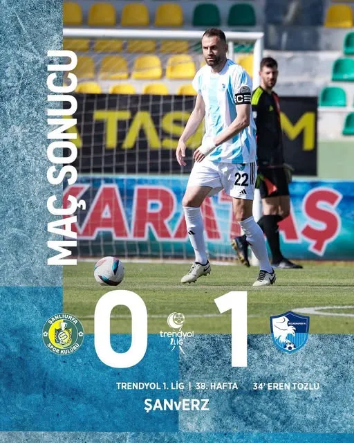 Erzurumspor, Şanlıurfa’da 3 Puanın Sahibi Oldu!