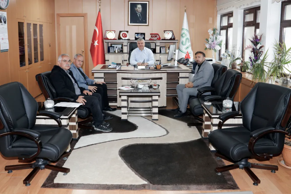 DSİ 8. Bölge Müdürü Oğuzhan Yavuz, Kopal Mahallesi Muhtarını Ağırladı