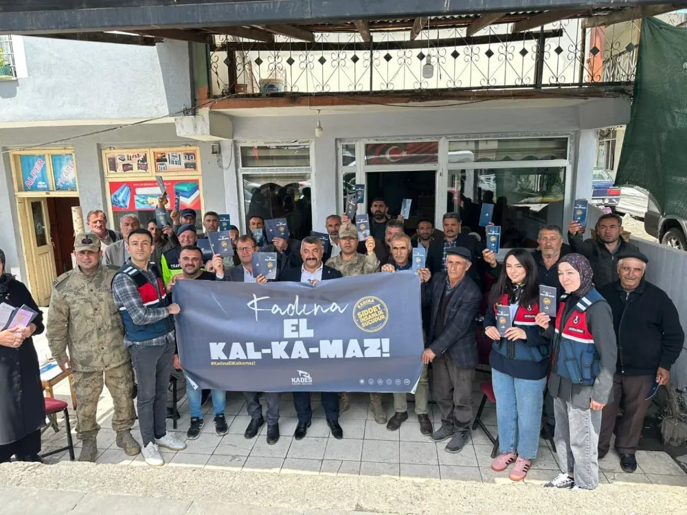 Erzurum İl Jandarma Komutanlığı, Kadına Yönelik Şiddetle Mücadele Kapsamında Bilgilendirme Faaliyeti Gerçekleştirdi