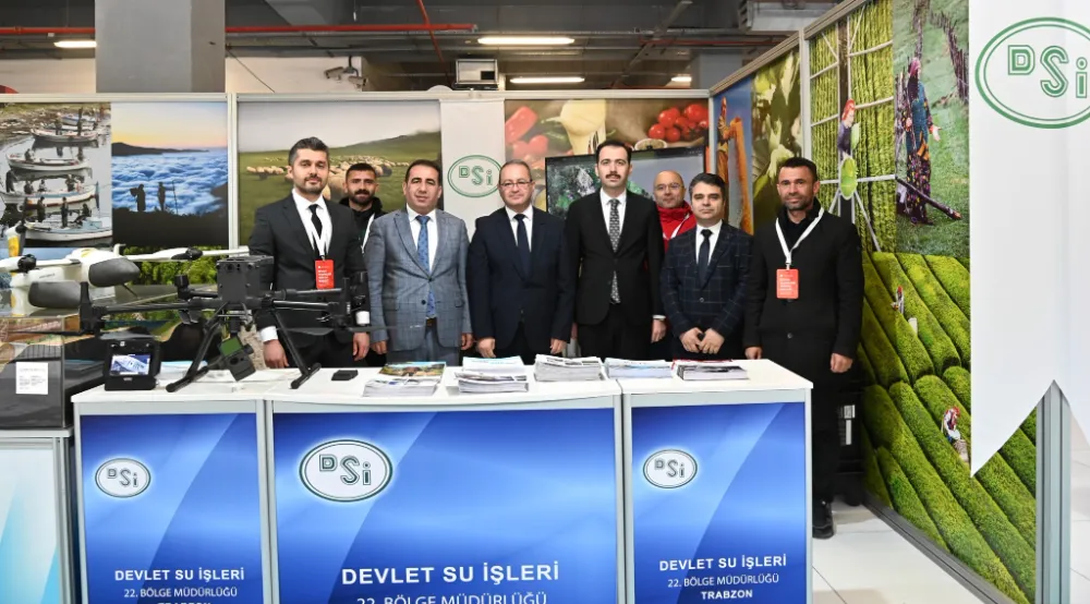 Trabzon’da Devlet Teşvikleri Tanıtım Günleri’nde DSİ 22. Bölge Müdürlüğü Standına Büyük İlgi
