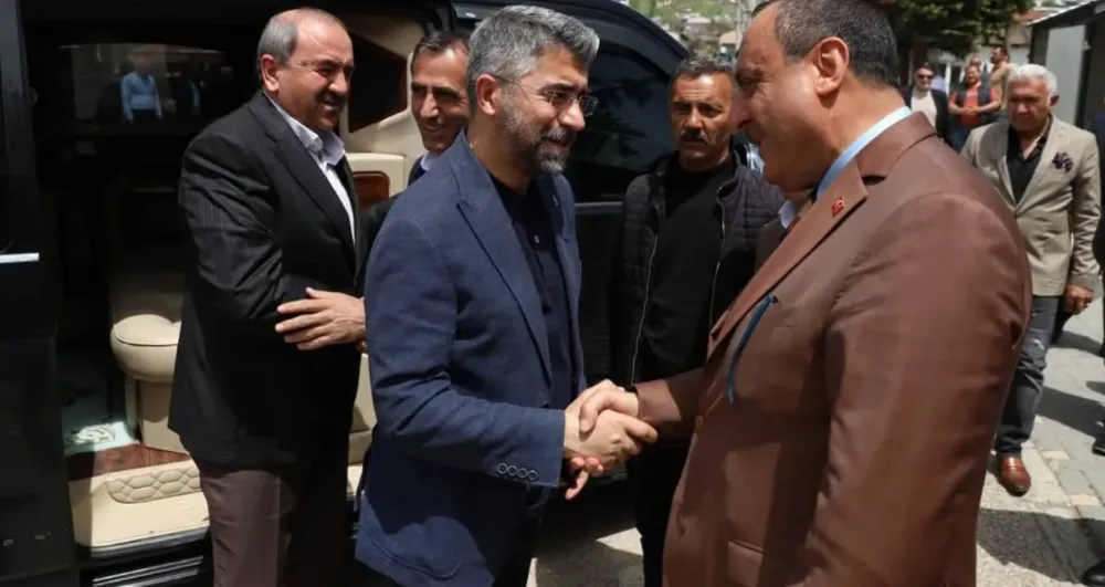 AK Parti Heyetinden Narman Belediye Başkanı Aydemir Adem Kınalı