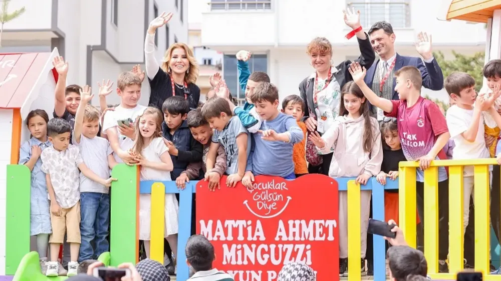 Gülben Ergen 58. anaokulunu Ahmet Minguzzi adına Bayburt
