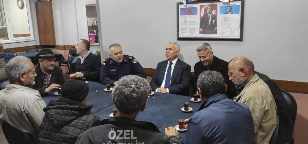 Trabzon Valisi Aziz Yıldırım, Maçka’da Vatandaşlarla Bir Araya Geldi