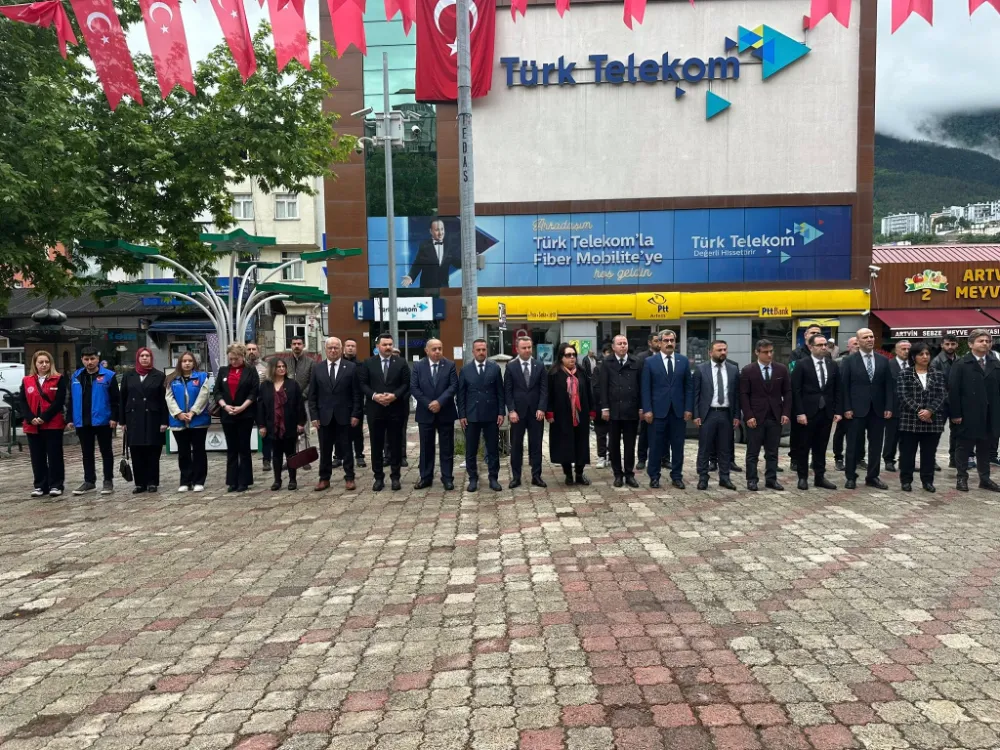 Artvin’de 19 Mayıs Coşkusu Tüm Şehri Sardı