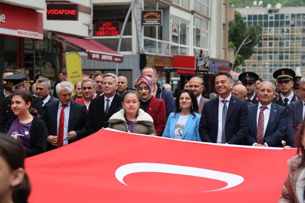 Maçka’da 19 Mayıs Coşkuyla Kutlandı