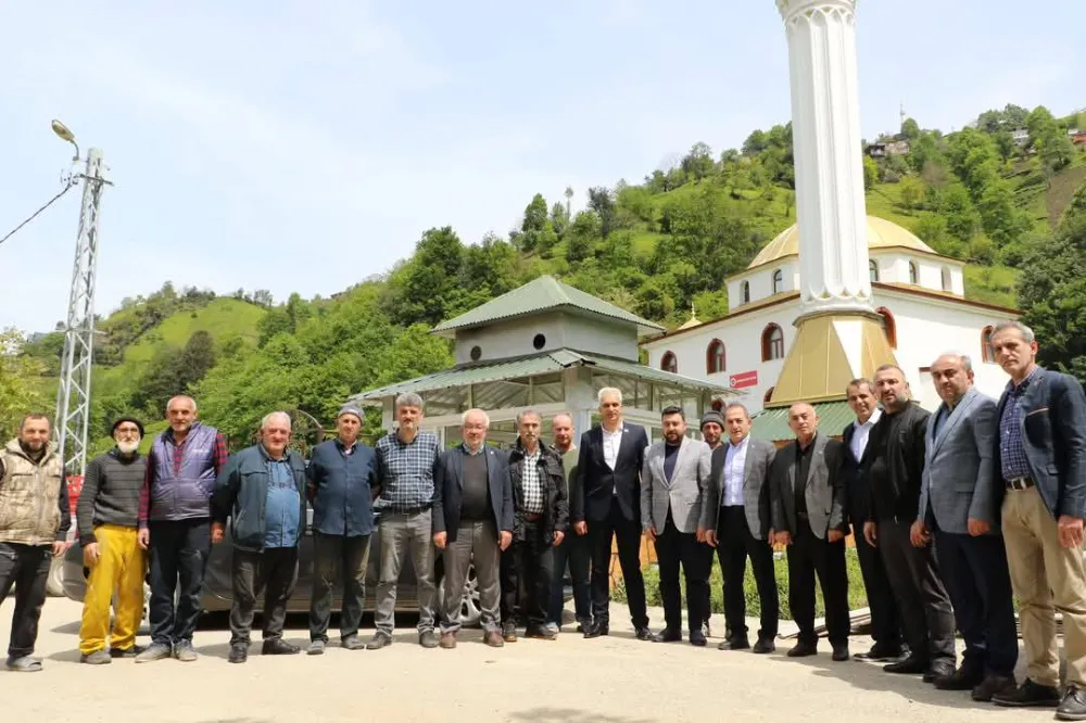 Rize İl Genel Meclisi Başkanı Ali İmran Büyük, Ardeşen Köylerini Ziyaret Etti