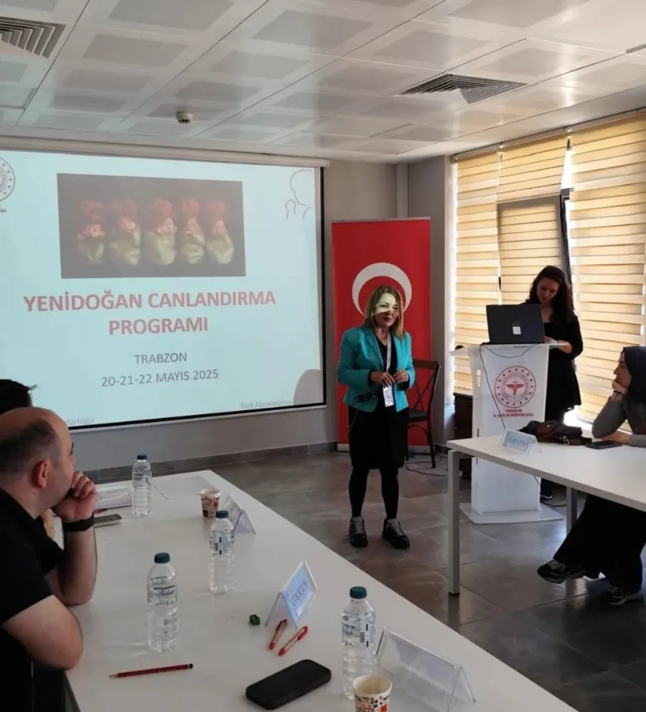 Trabzon İl Sağlık Müdürlüğü, Yenidoğan Canlandırma Programı Eğitimi Sertifika Töreni Gerçekleştirildi