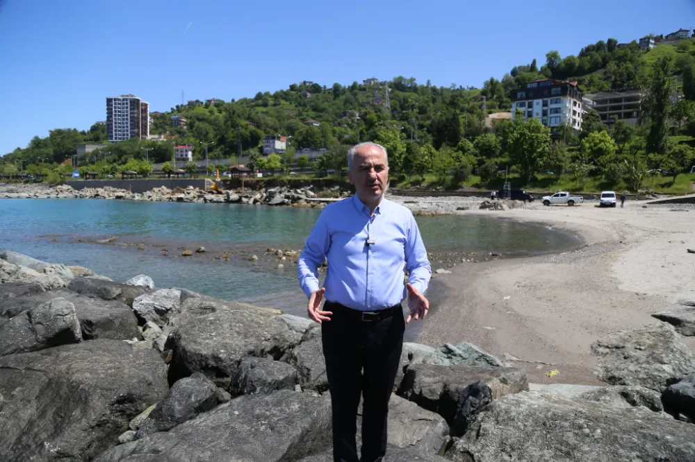Rize Belediyesi Alipaşa Halk Plajı Haziran Sonunda Açılıyor