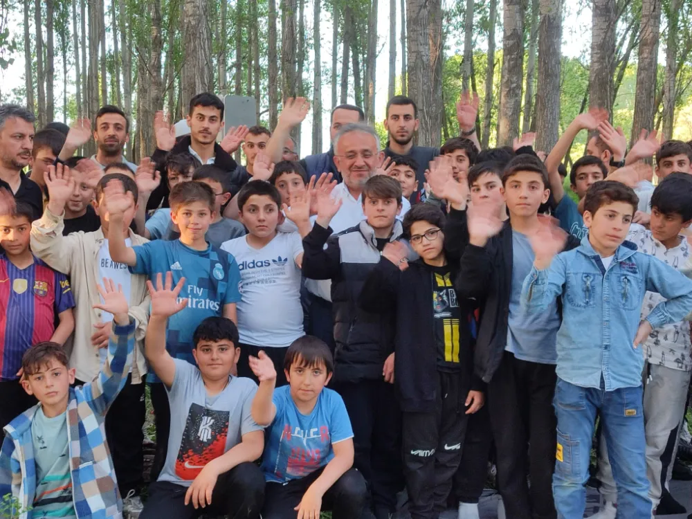 Hafızlık Öğrencileri Piknikte Buluştu Müftü Danacı Öğrencilerle Bir Araya Geldi