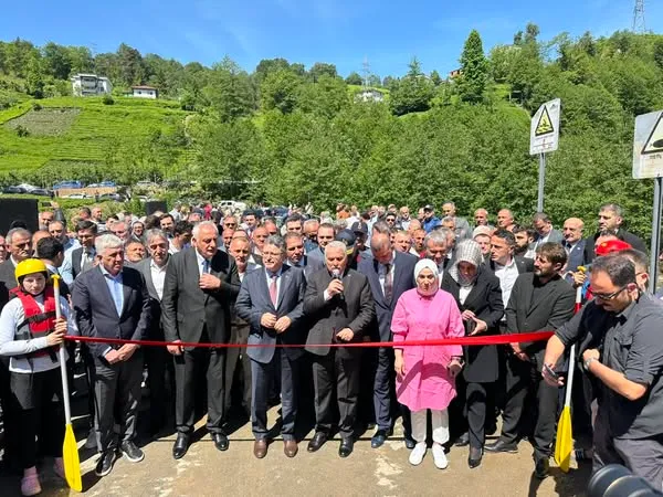 Hayrat-Of Deresi Üzerinde Trabzon’un İlk Rafting Parkuru Açıldı