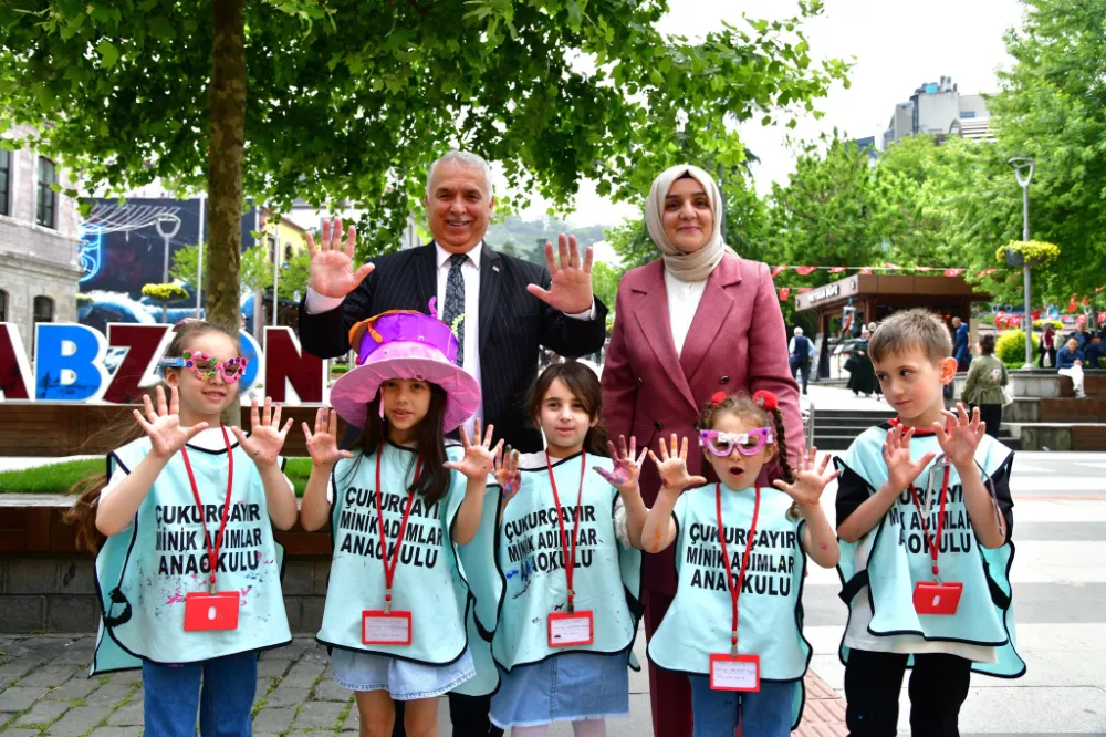 Trabzon’da Minik Eller Büyük Hayallerle Buluşuyor