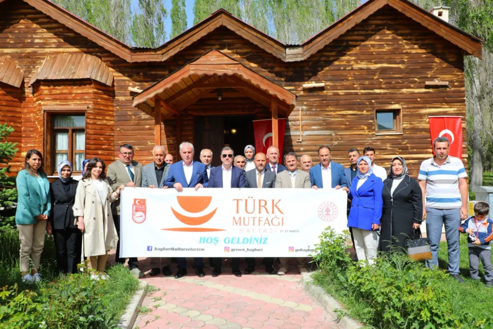 Bayburt’ta Türk Mutfağı Haftası Coşkusu: Yöresel Lezzetler Tanıtıldı