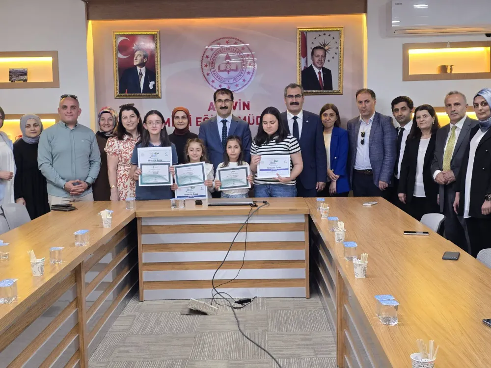Artvin’de Sağlıklı Nesil, Sağlıklı Gelecek Yarışmasının Ödülleri Sahiplerini Buldu