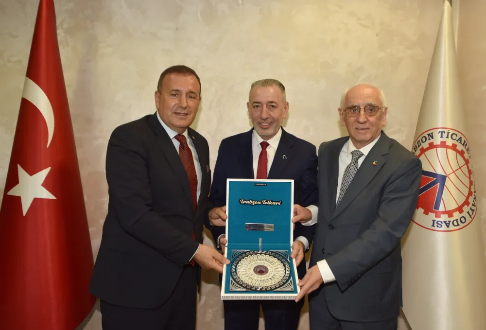 IKBY Türkmen Bakanı Aydın Maruf’tan Trabzon Ticaret ve Sanayi Odası’na Ziyaret