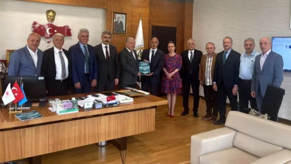 Rize Grubu, Orman Genel Müdür Yardımcısı Özkaya’ya ziyaret gerçekleştirerek deneyim paylaşımlarında bulundu 