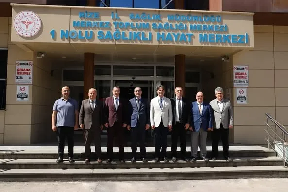 Trabzon İl Sağlık Müdüründen Rize’ye Hayırlı Olsun Ziyareti