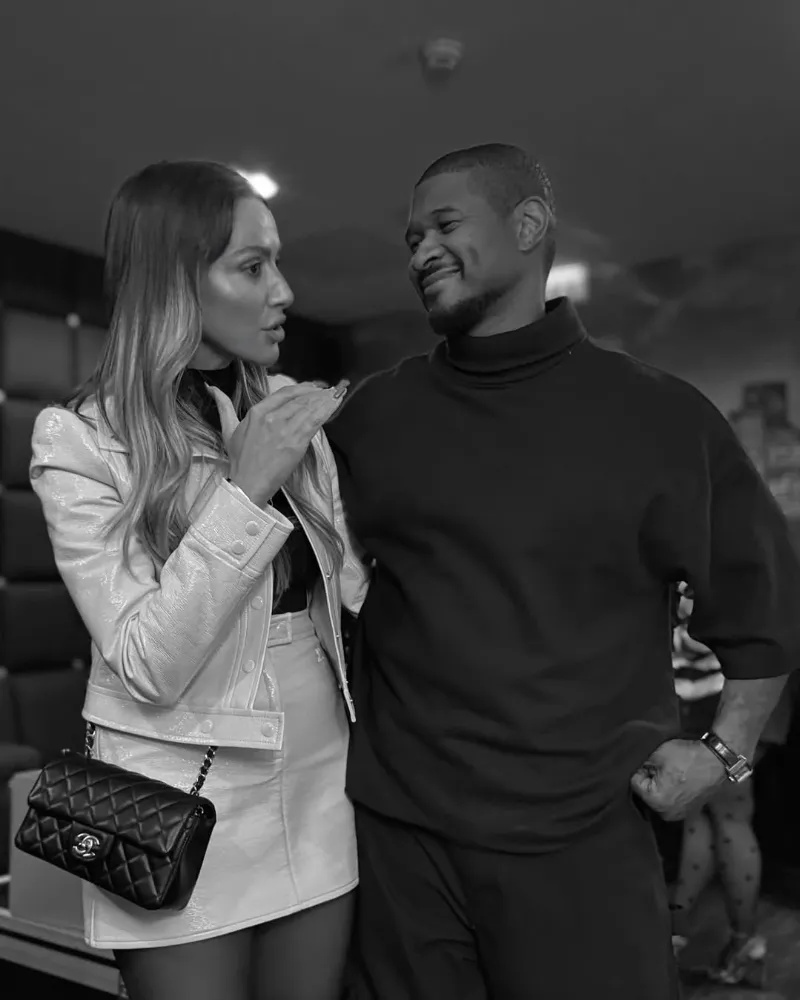 Hadise, R&B Efsanesi Usher ile Londra’da Buluştu