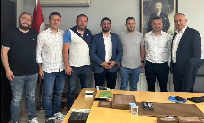 Başkan Ercan Orhan’dan Telekom İl Müdürü’ne Ziyaret