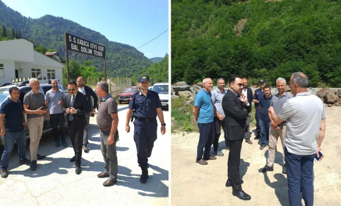 Kaymakam Zafer Şahin’den Kabaca Köyü’ne Ziyaret