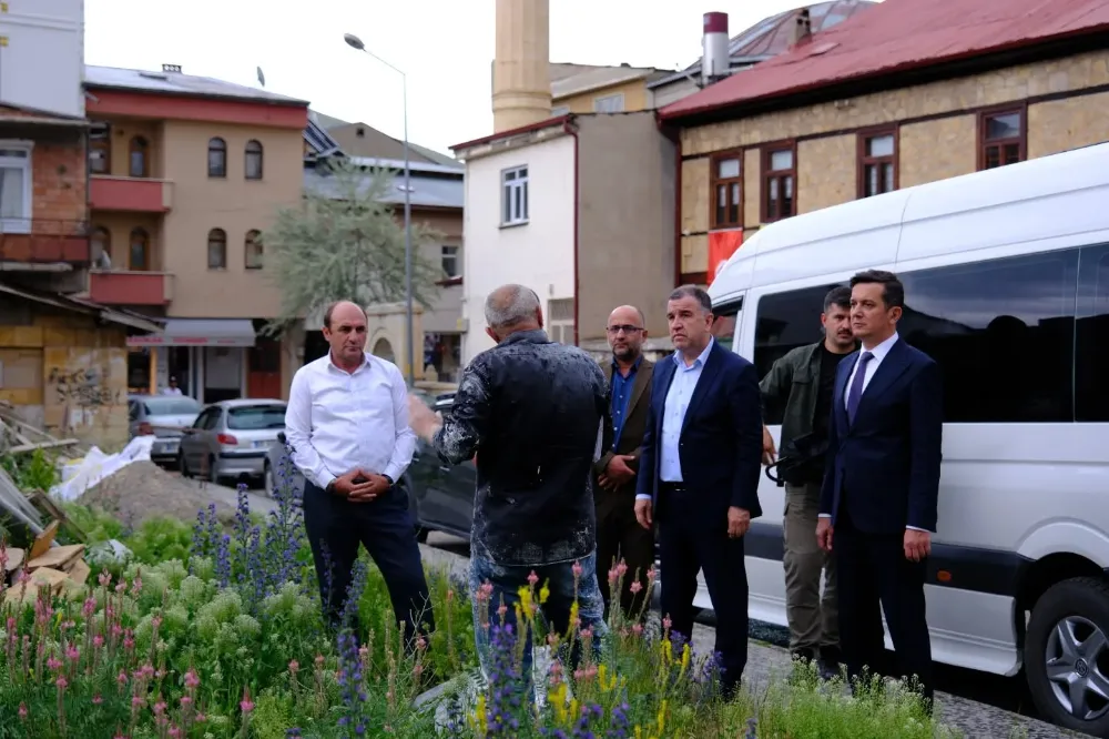 Vali Eldivan’dan Galer Hamamı’na İnceleme Ziyareti