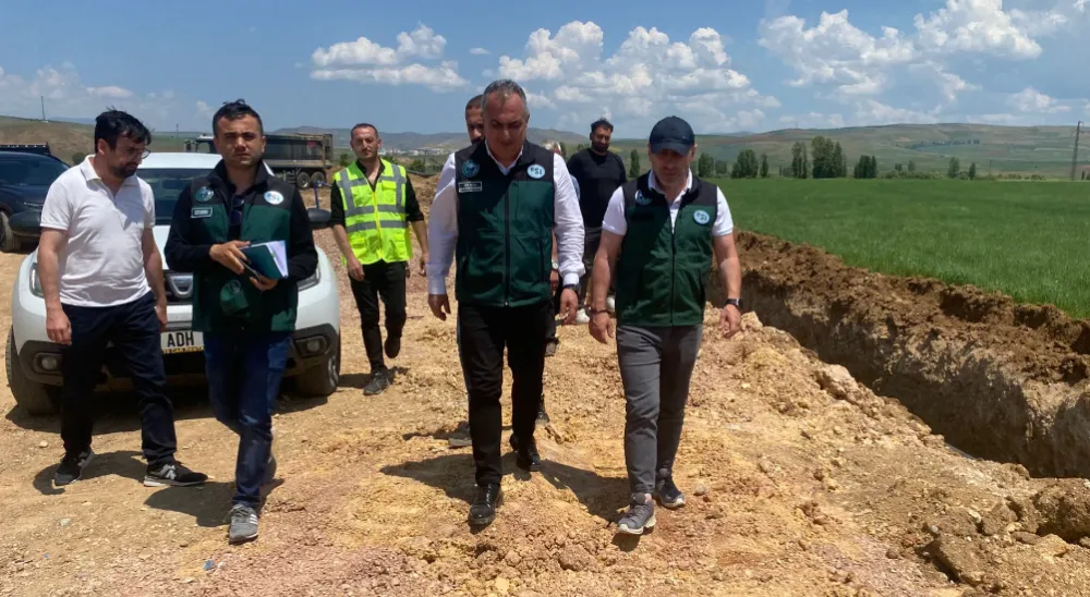 Bayburt Kırklartepe Barajı Sulama Projesi Hızla Devam Ediyor