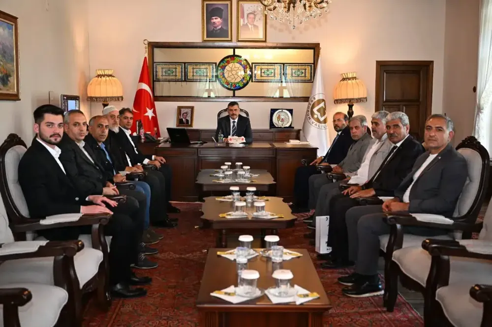 Erzurum Valisi Mustafa Çiftçi, Türk Kızılayı Erzurum Temsilcilerini Ağırladı